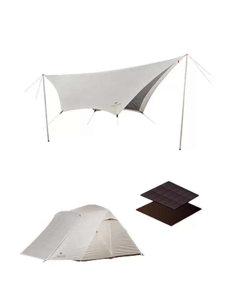 Snow Peak Alpha Breeze & Takibi Tarp Hexa Set^ Sets & Kits