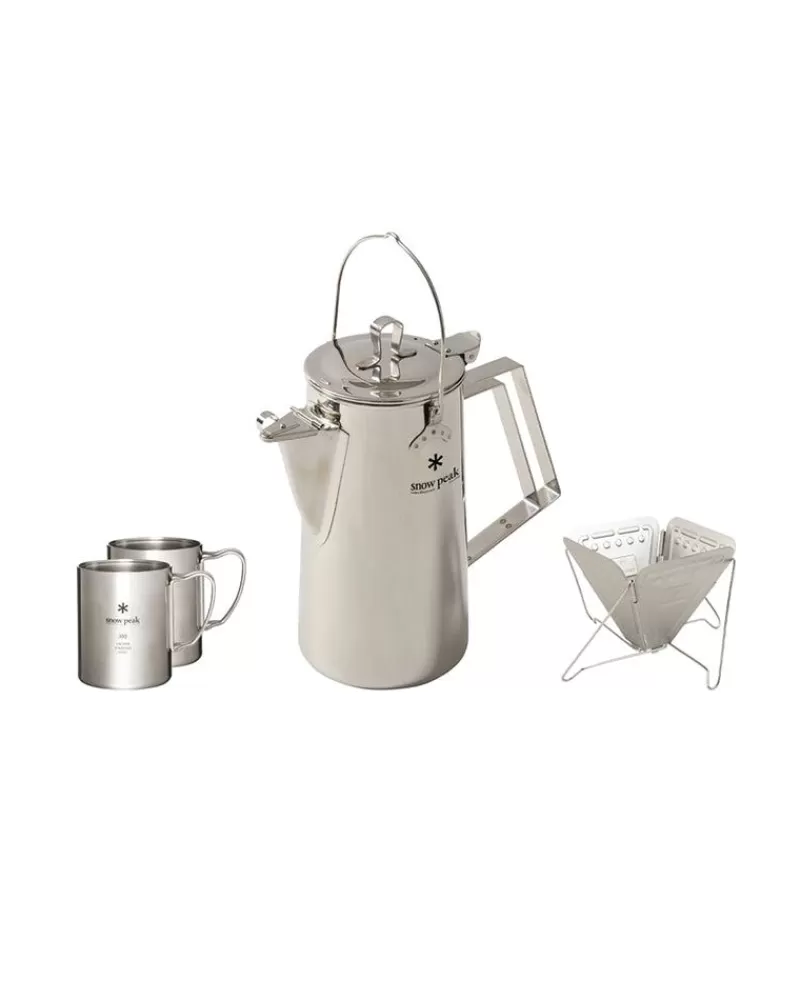 Snow Peak Car Camping Coffee Set^ Coffee & Tea