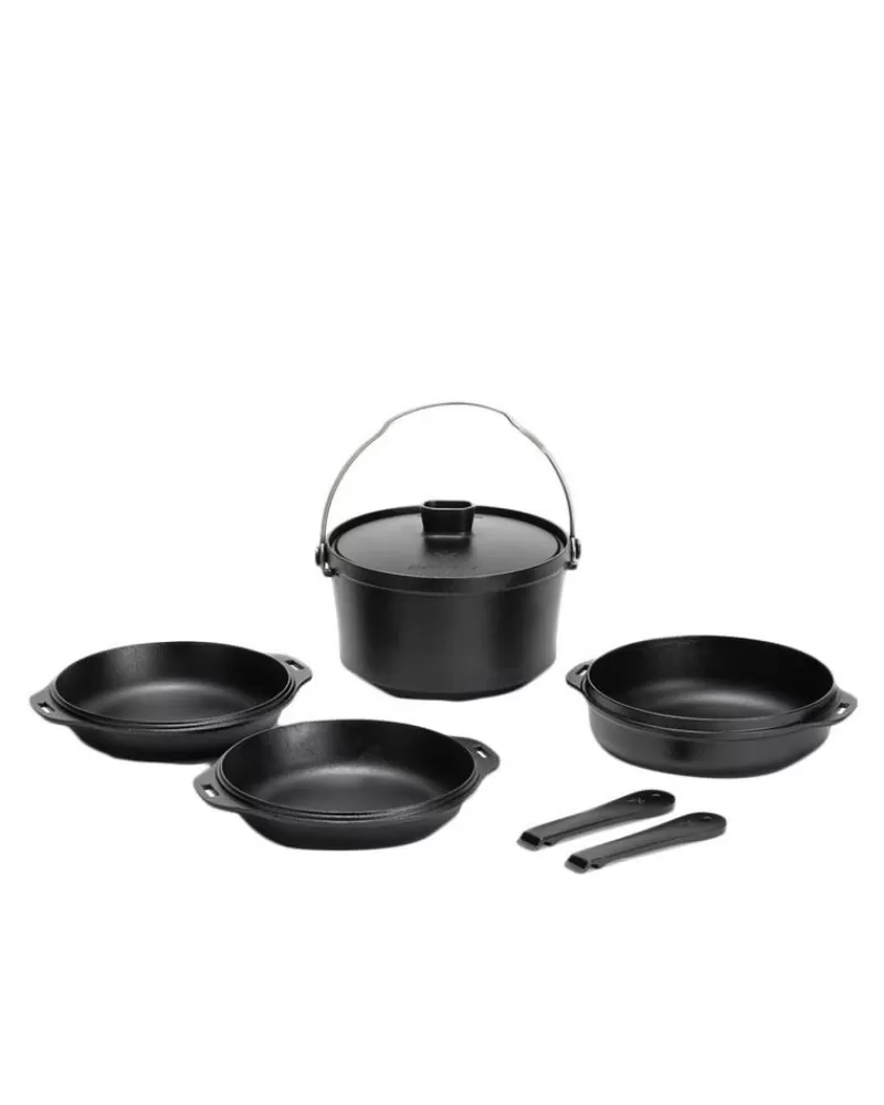 Snow Peak Cast Iron Duo^ Takibi For Cooking