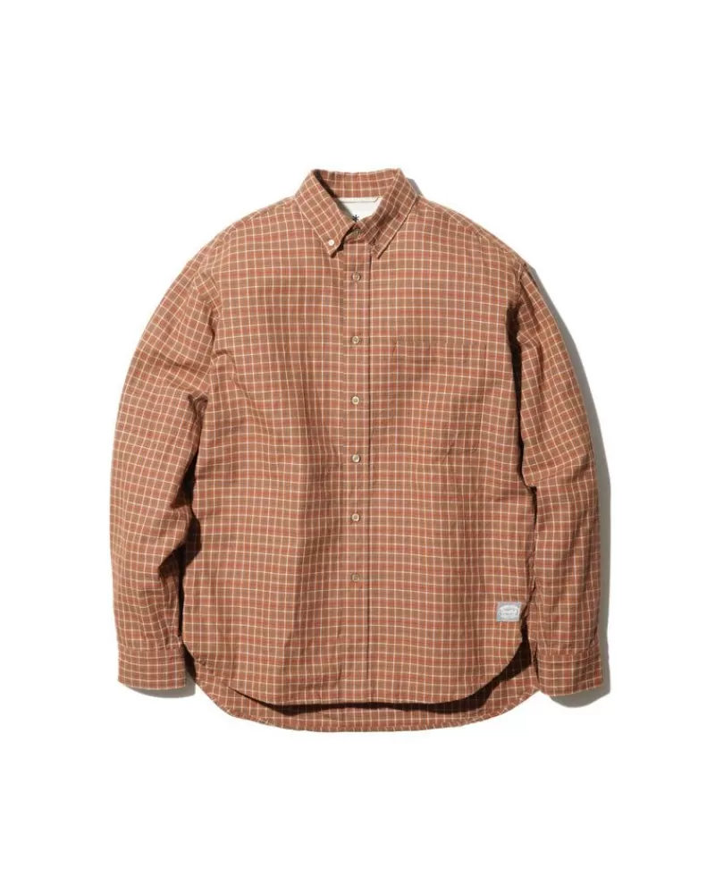 Snow Peak Cotton Check Button Down Shirt^ Sale