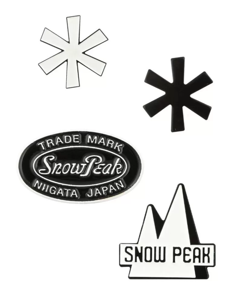 Snow Peak Enamel Pin: Logo Series^ Sets & Kits