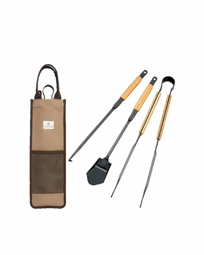 Snow Peak Fire Tool Set Pro.^ Takibi For Gathering