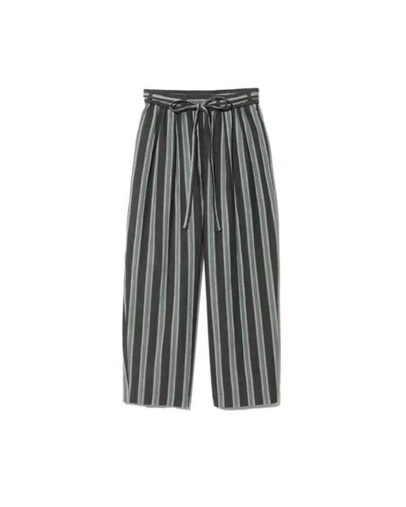 Snow Peak Hand-Woven Cotton Stripe Pants^ Bottoms