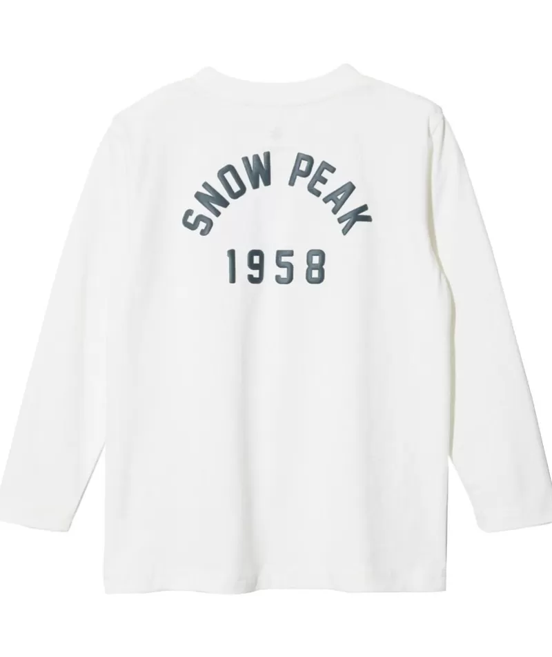 Snow Peak Kids Foam Printed Long Sleeve T-Shirt^ Eco-Conscious Apparel