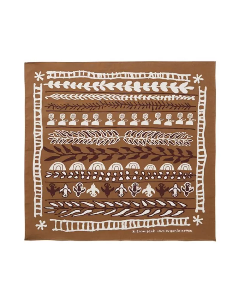 Snow Peak Organic Cotton Nordic Bandana^ Accessories