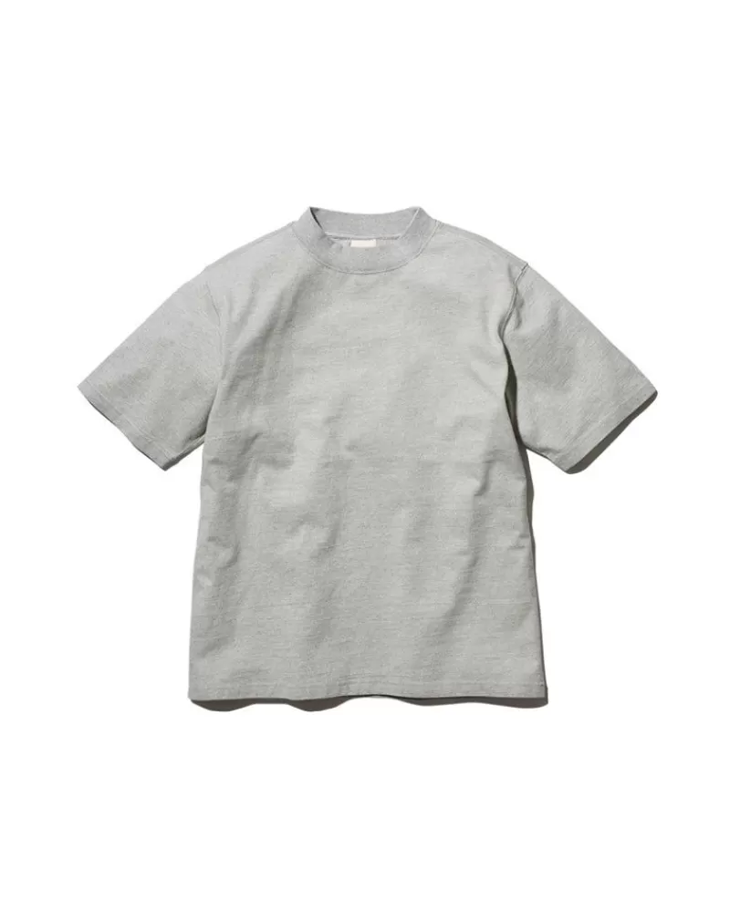 Snow Peak Recycled Cotton Heavy Mockneck T-Shirt^ Eco-Conscious Apparel