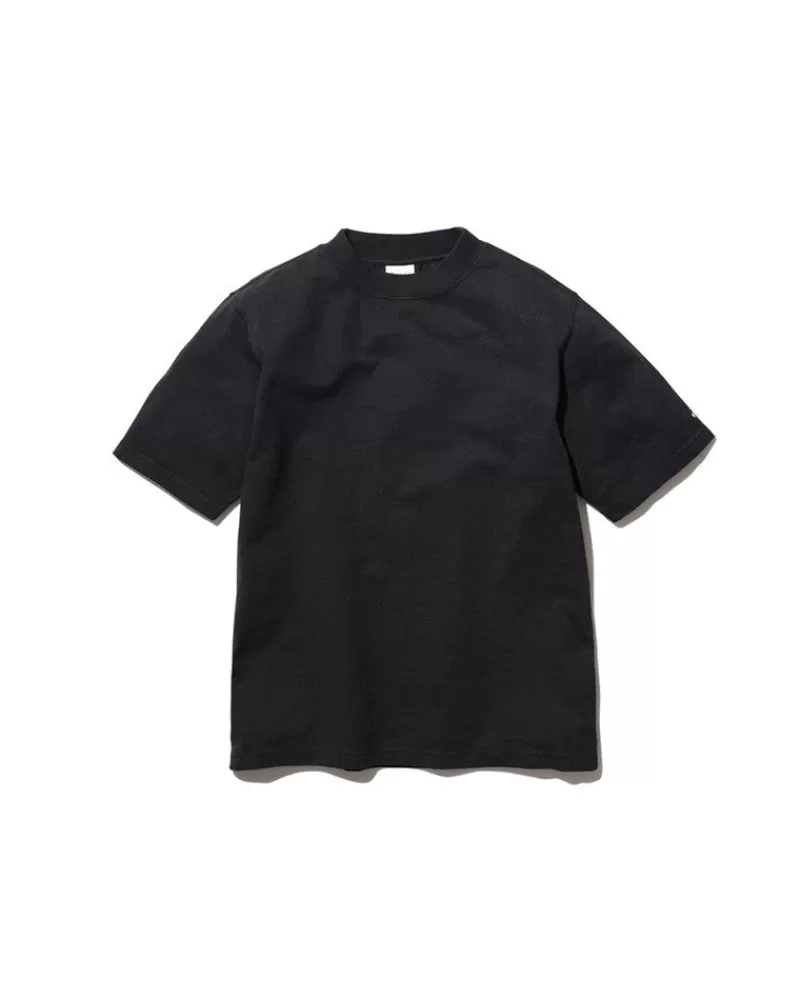 Snow Peak Recycled Cotton Heavy Mockneck T-Shirt^ Eco-Conscious Apparel