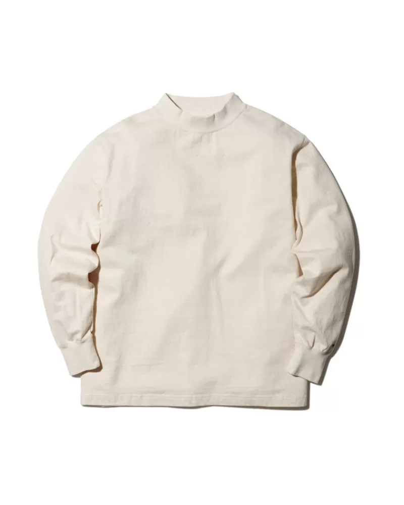 Snow Peak Recycled Cotton Mockneck Long Sleeve T-Shirt^ Eco-Conscious Apparel