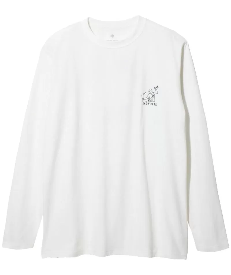 Snow Peak Foam Printed Long Sleeve T-Shirt^ Eco-Conscious Apparel