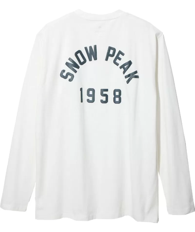 Snow Peak Foam Printed Long Sleeve T-Shirt^ Eco-Conscious Apparel