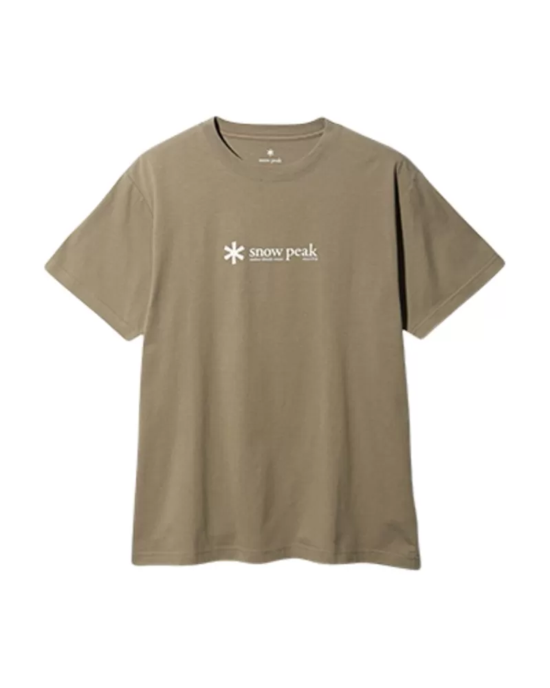 Snow Peak Soft Cotton Logo Short Sleeve T-Shirt^ Tops