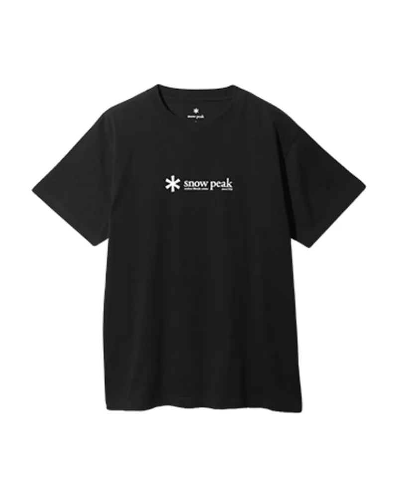 Snow Peak Soft Cotton Logo Short Sleeve T-Shirt^ Tops