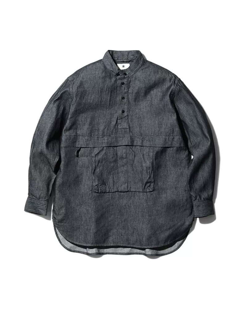 Snow Peak Takibi Light Denim Utility Pullover^ Takibi Apparel