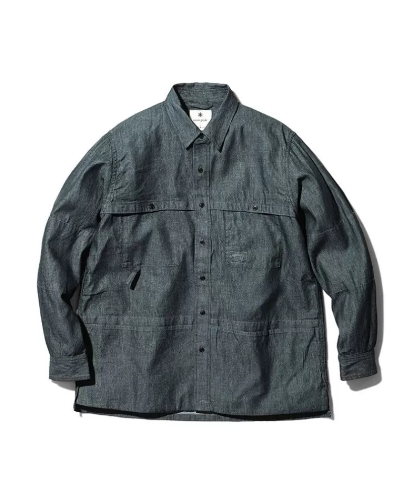 Snow Peak Takibi Light Denim Utility Shirt^ Takibi Apparel