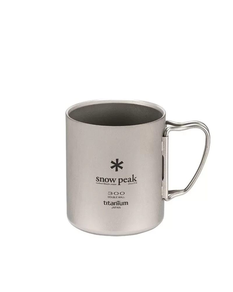 Snow Peak Ti-Double 300 Mug^ Mugs