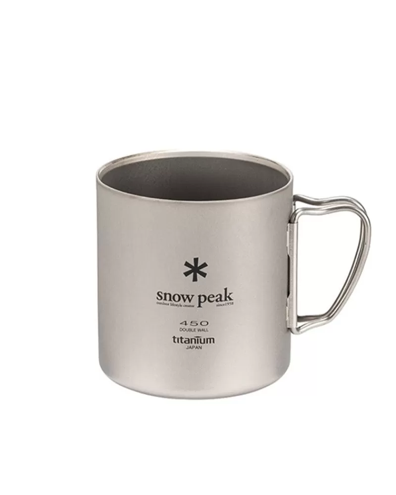 Snow Peak Ti-Double 450 Mug^ Mugs