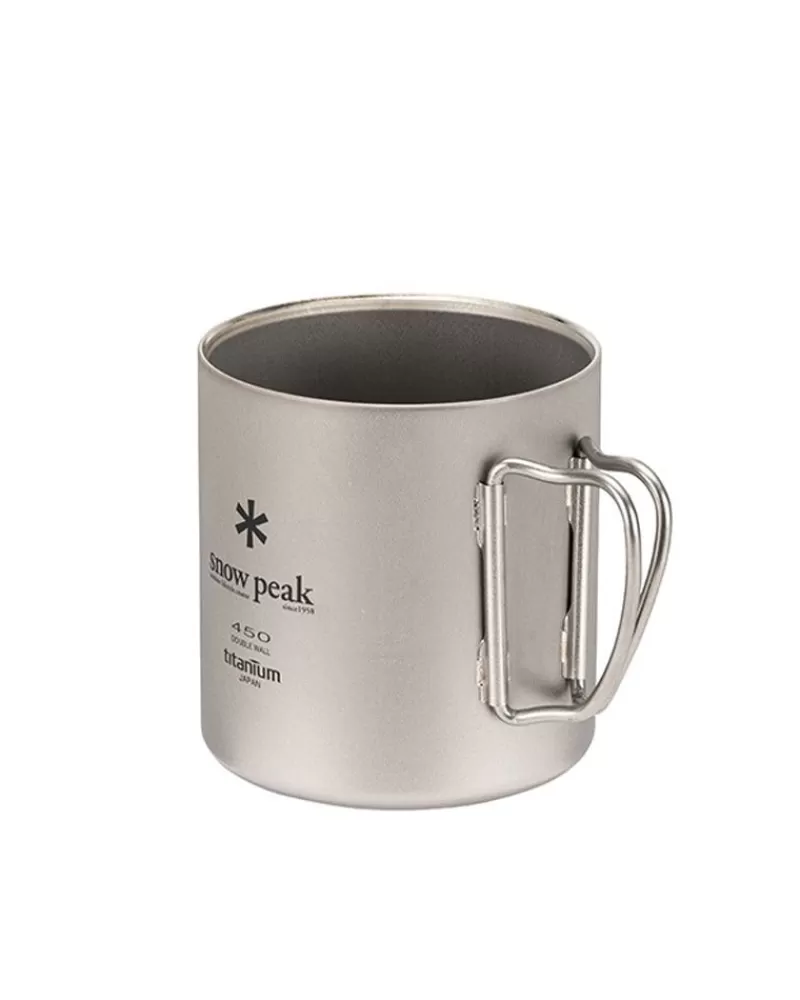 Snow Peak Ti-Double 450 Mug^ Mugs