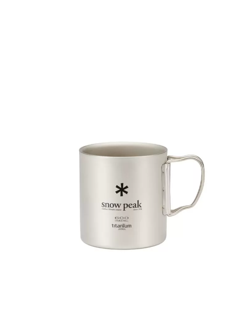 Snow Peak Ti-Double 600 Mug^ Mugs