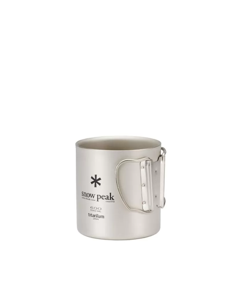 Snow Peak Ti-Double 600 Mug^ Mugs