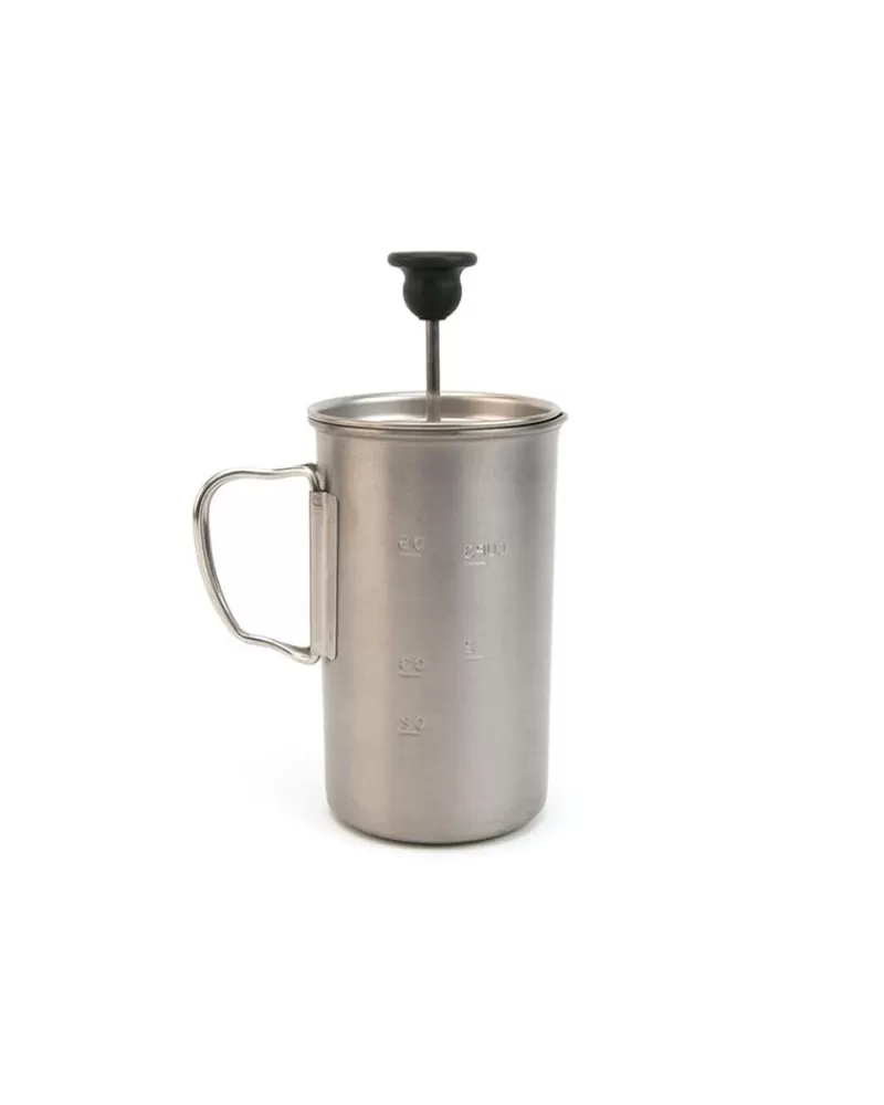 Snow Peak Titanium French Press^ Coffee & Tea