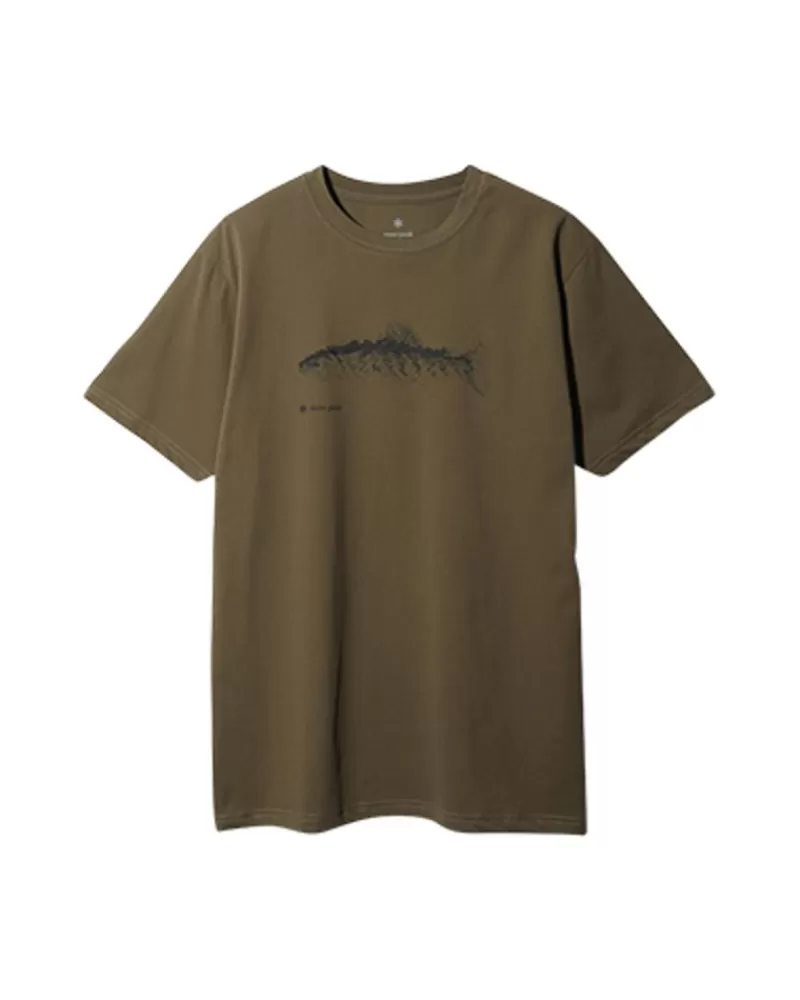 Snow Peak Toned Trout Sign Of Fish T-Shirt^ Tops