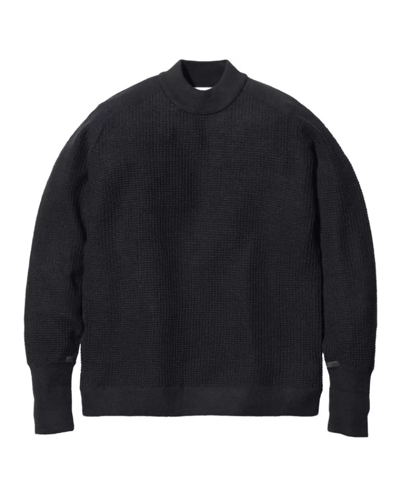 Snow Peak Waffle Mock Neck Sweater^ Sale